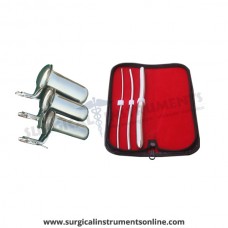 Hegar uterine dilator 3 pieces set,3-4, 5-6, 13-14, collin 3pcs